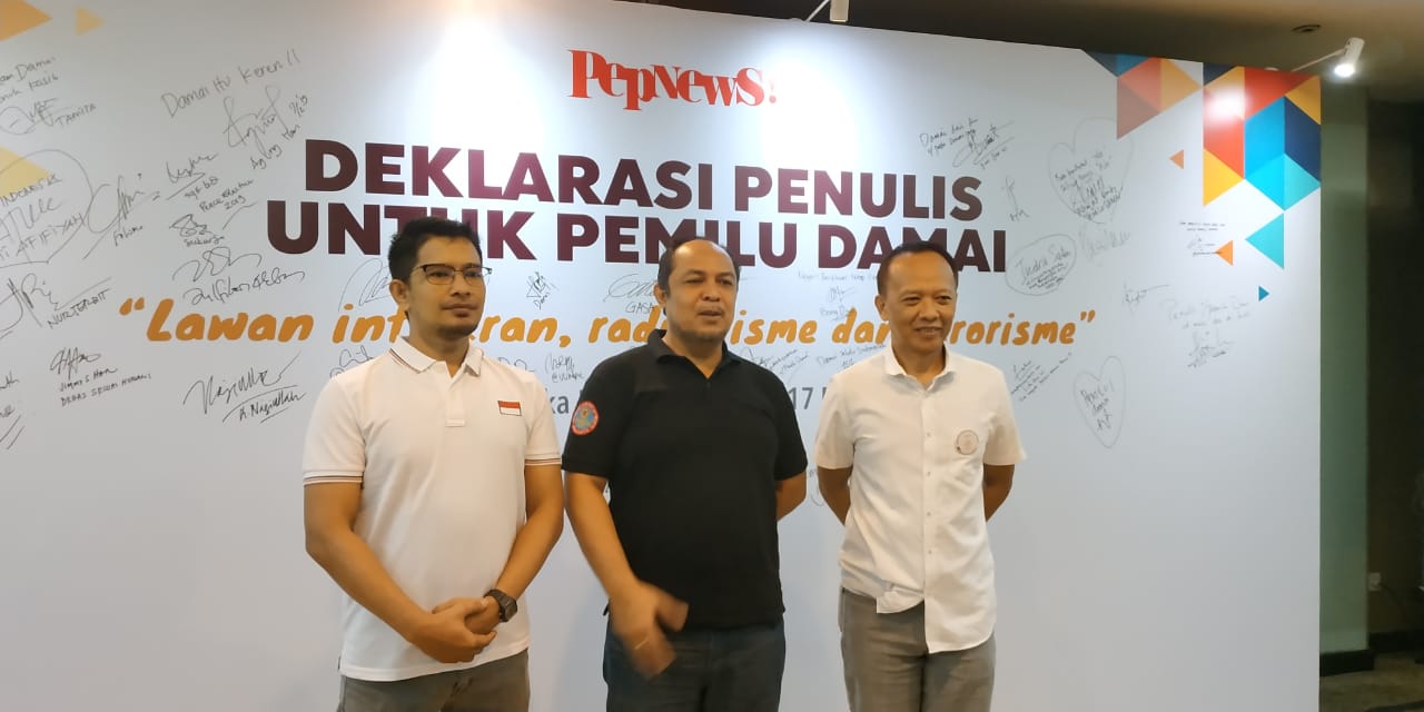 5 Butir Penting Deklarasi Penulis untuk Pemilu Damai